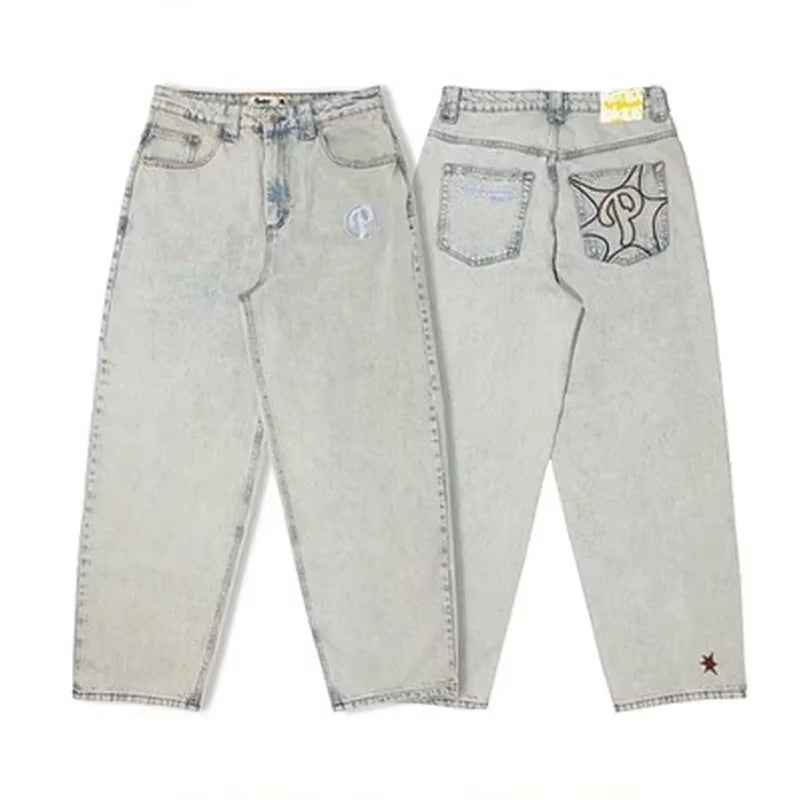 MV Retro Baggy Jeans – High Waist Streetwear Essential